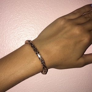Rose gold bracelet